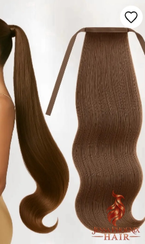 Kucyk Luxe 140-160g #6 Brąz