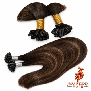 Przedłużania keratynowe Luxe Balayage #2/#8/#2 50szt