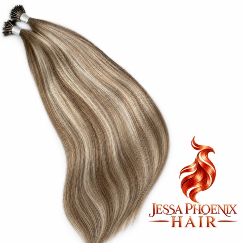 Przedłużanie włosów Nanoring Luxe Balayage #8 Silver #8