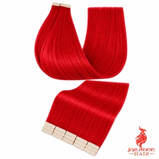 Przedłużenia Tape In Luxe 160-180g 60szt Taśm #RED Blond